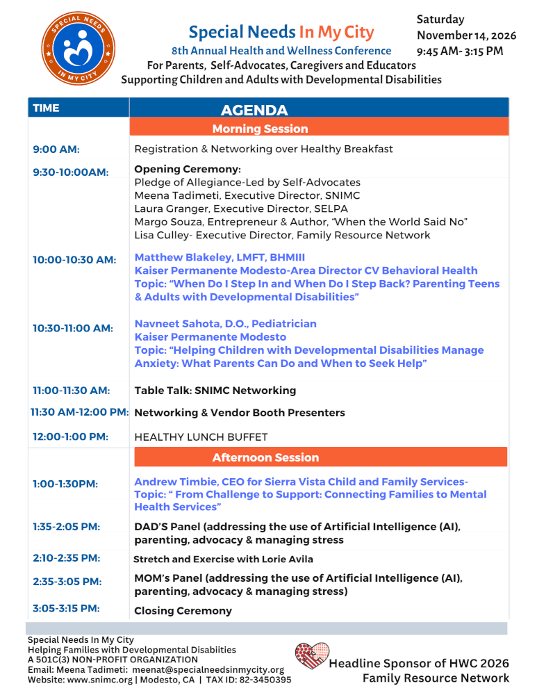 Snimc Agenda